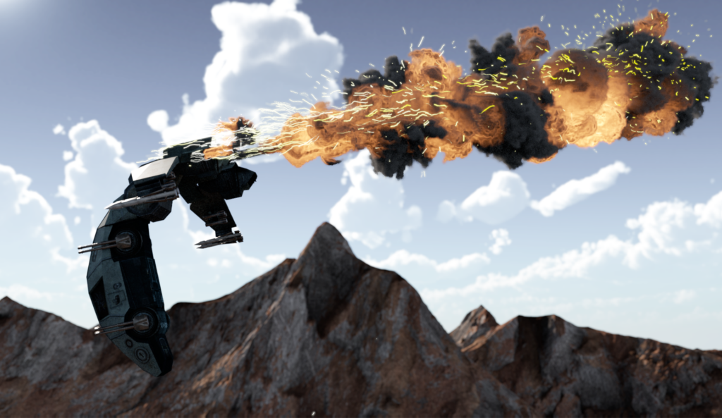 space-ship-explosion