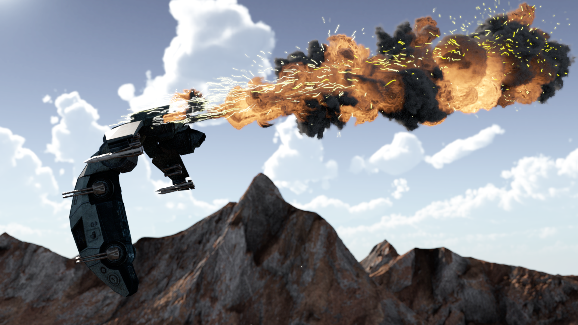 space-ship-explosion space-ship-explosion